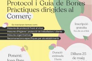 Xarrades on-line sobre protocols i mesures d’higiene front la COVID-19 per al Comerç i l’Hostaleria de Gandia