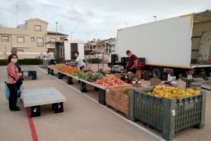 Se incorporan más puestos al mercadillo del viernes de Pilar de la Horadada