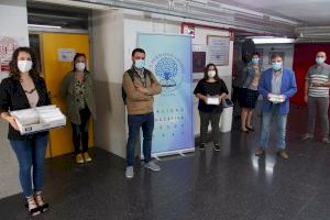 Reparto de mascarillas para el alumnado de 4º de ESO y 2º de Bachillerato de Villena