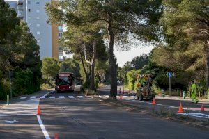 Mobilitat Sostenible crea 200 metres d´itinerari per a vianants en la Gola de Pujol