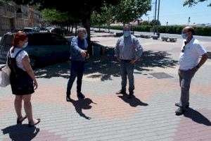 Reapertura del mercadillo en Villena con todas las medidas de seguridad