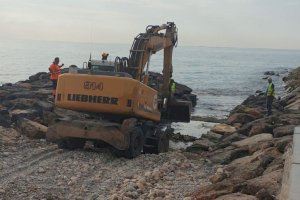 Costes autoritza l'Ajuntament de Sagunt a retirar la grava acumulada en el canal de Ciudadmar