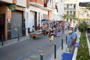 El mercado ambulante regresa a Benetússer con medidas de seguridad especiales