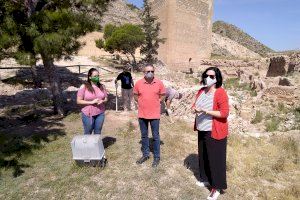 Se inician las obras de accesibilidad del interior del Castillo de la Mola de Novelda