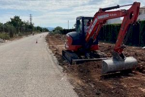 L´Ajuntament inicia l´ampliació i millora de la carretera que uneix Panoràmica Golf i Sant Jordi