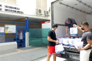 Hoy se alcanzan los 23.000 menús ofrecidos desde el Ayuntamiento de Benidorm a familias, que se suman a los del programa ‘Menjadors a casa’