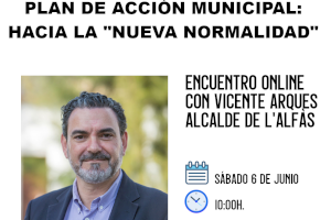 El alcalde de l’Alfàs celebra este sábado un encuentro  online con asociaciones y vecinos