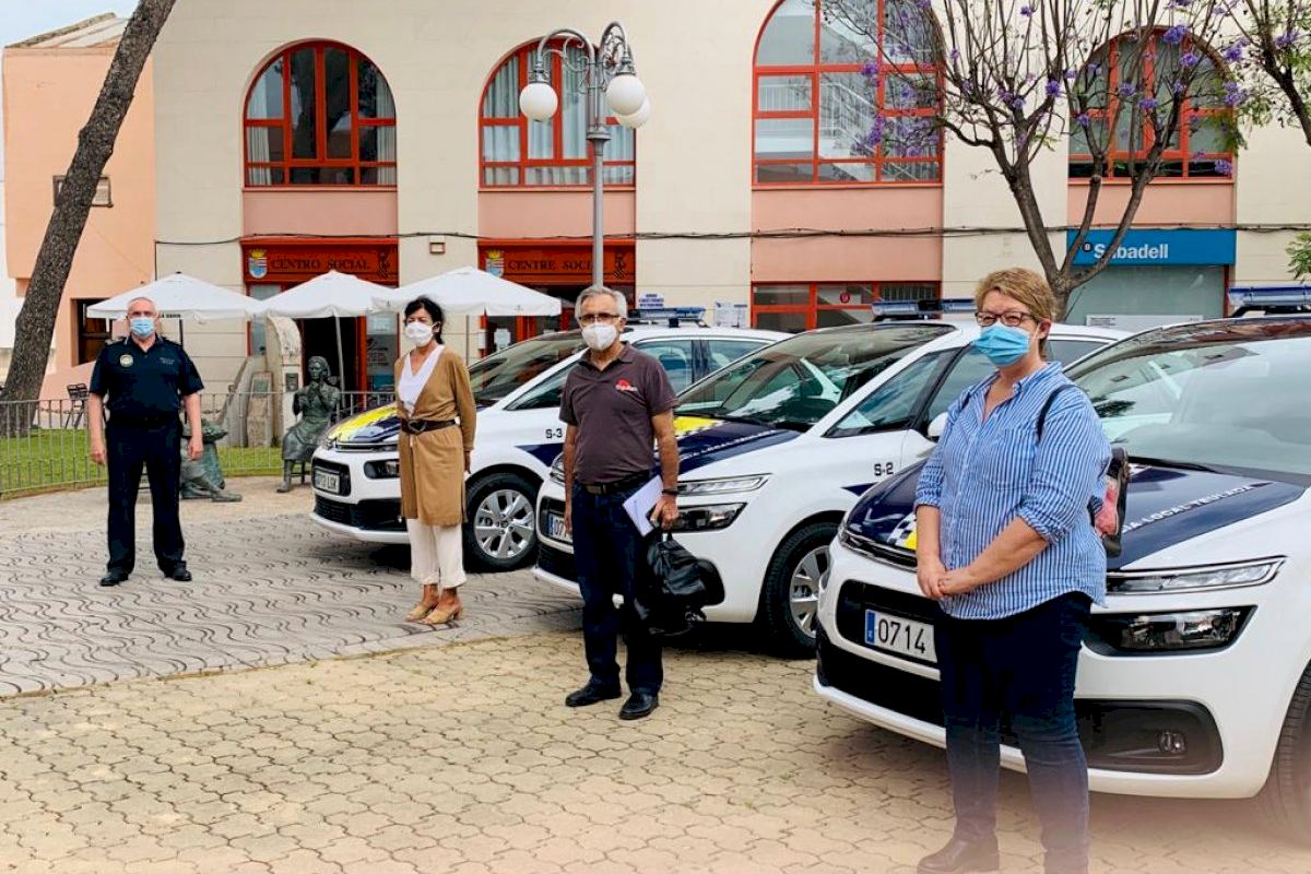 L'Ajuntament de Teulada Moraira renova la flota de vehicles de la Policia Local