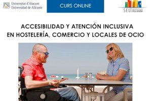 La Sede Universitaria de la Vila presenta un curso de accesibilidad y atención inclusiva en hostelería, comercio y locales de ocio