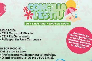 Rafelbunyol pone en marcha la actividad de verano “Concilia l’estiu”