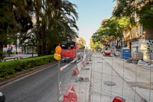 Les obres en la Gran Via finalitzaran a la fi de juny