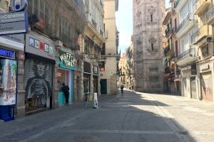 Un solitario centro de Valencia asfixia a comercios y restaurantes - (foto 3)