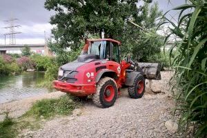 Reparan los caminos del Millars d'Almassora dañados por las lluvias