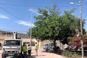 El Ayuntamiento de San Vicente renueva 64 luminarias del barrio Laborinquen