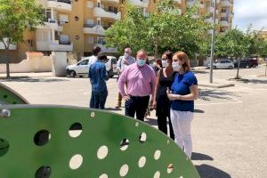 Xeraco inicia el proyecto de aparcabicis seguro de la Diputació