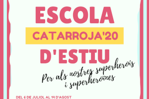 Catarroja organiza una Escola d’estiu para 400 superhéroes y superheroínas