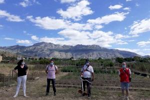 Ayuntamiento y Cruz Roja de Altea ponen en marcha un Huerto Ecosocial