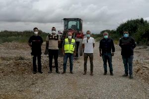 Abierto de nuevo el paso del camino la Cossa que une las alquerías de Santa Bárbara con Almassora