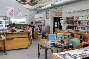 La Biblioteca Municipal de Burriana obri totes les sales amb mesures de prevenció