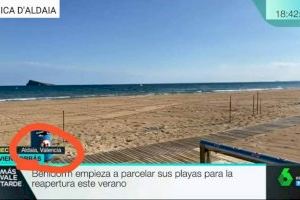 La platja d'Aldaia arriba després de la platja de Mislata