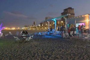 Chiringuito de la playa de Gandia