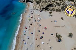 Policía Local reforzará los controles en los accesos a las playas de la Vila para la noche de San Juan