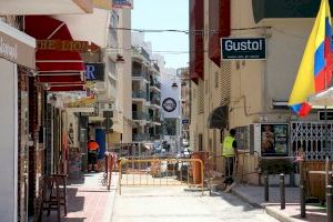 Benidorm renueva el pavimento en La Cala, Colonia Madrid y centro