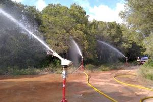 Bombers comença una campanya de maniobres de defensa contra incendis a la Devesa