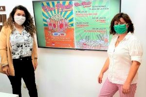 El Ayuntamiento de Elda recupera el cine de verano con proyecciones al aire libre en la Plaza de la Ficia durante el mes de julio