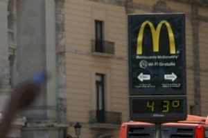 Valencia vivirá una jornada sofocante por encima de los 40ºC este miércoles