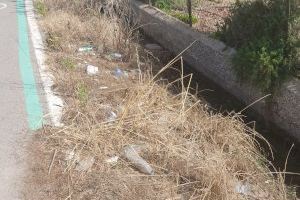 Vecinos de Burriana denuncian el abandono del Camí Fondo y exigen su limpieza