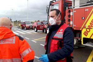 Abel Ibáñez enalteix la gran labor social dels bombers i els voluntaris de Protecció Civil en aquest primer any de la Nova Diputació