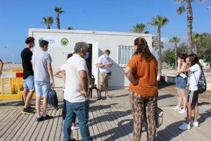 Trece jóvenes informarán en las playas de Burriana de las medidas sanitarias