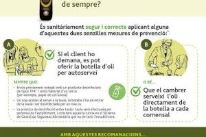 LA UNIÓ de Llauradors demana a la Generalitat una campanya com la que ha fet el Govern de Balears per a evitar que les monodosi d'oli facen desaparéixer les botelles en l'hostaleria i restauració - (foto 3)