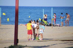 Balance positivo en la “nueva normalidad” en las playas de Burriana