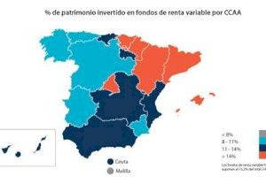 El ahorro en Fondos de renta variable en la Comunidad Valenciana alcanzó el 13% del total de patrimonio en 2019