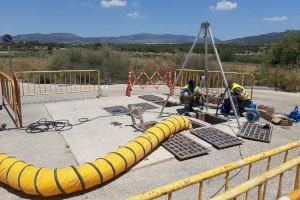 El Ayuntamiento repara en tiempo récord la bomba de impulsión de aguas residuales de Castalla Internacional, averiada el jueves