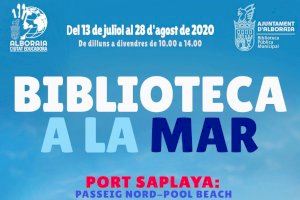 La Biblioteca a la Mar torna a les platges d'Alboraia del 13 de juliol al 28 d'agost