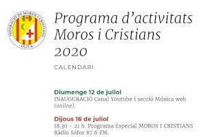 La Federació de Moros i Cristians i l’Ajuntament d’Oliva elaboren una programació alternativa i segura per celebrar aquesta festivitat