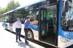 Aenor certifica que los autobuses urbanos de Benidorm cumplen el protocolo frente a la Covid