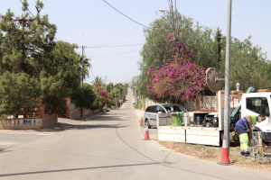 Comença la instal·lació de 270 noves lluminàries en zones suburbanes de Sant Vicent