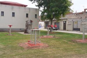 Càrcer habilita una zona d'exercicis per a majors al Parc de la Mina