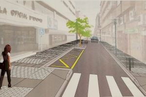 Alicante aprueba reurbanizar la calle Marqués de Molins para hacerla más peatonal y comercial