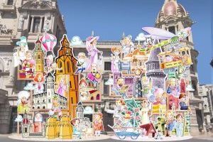 Així serà la falla infantil municipal 2021 de València