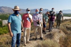 Patrimonio Histórico inicia los trabajos previos a la excavación del Yacimiento de Los Saladares