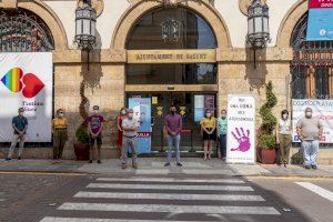 Sagunt guarda un minut de silenci en senyal de condemna i repulsa pels presumptes assassinats masclistes ocorreguts a Madrid i a Barcelona