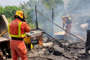 Un joven prende fuego en Torrent a la casa de un vecino con el que se llevaba mal