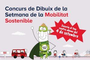 EMT llança una nova edició del concurs de dibuix de la Setmana de la Mobilitat Sostenible