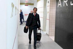 Unai Emery durant la seua etapa a l'Arsenal anglés