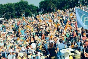 Imatge d'arxiu d'un acte del PP a València